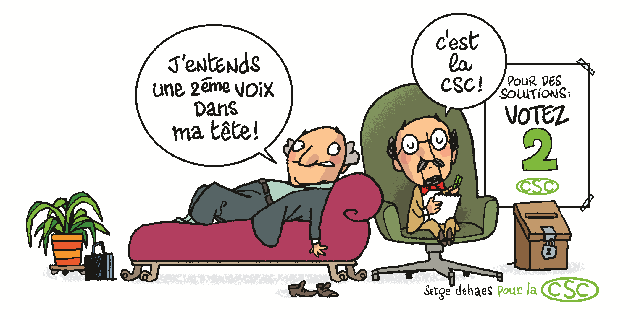 -J'entends une 2e voix dans ma tête !